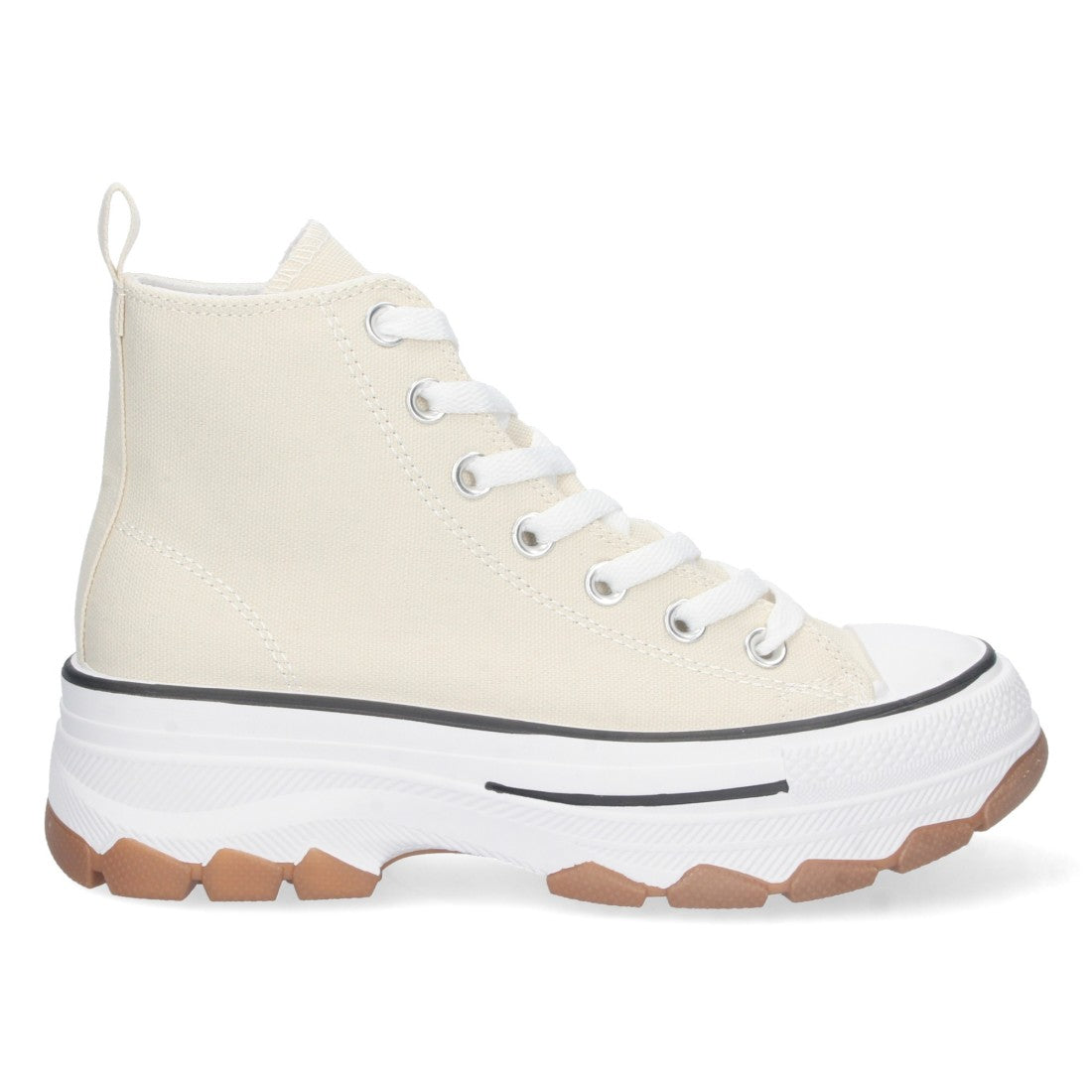 Sneaker Urbana Alta Beige