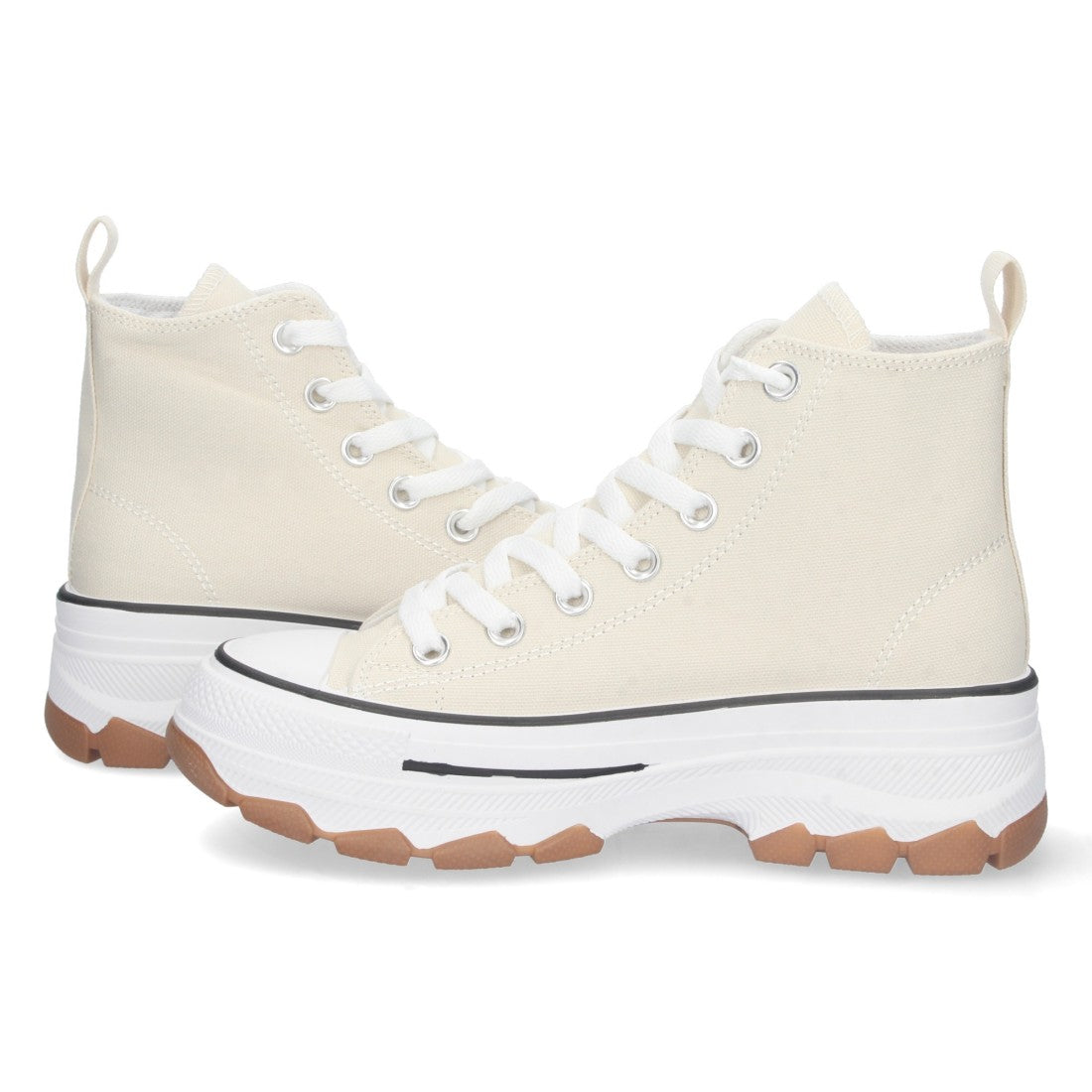 Sneaker Urbana Alta Beige
