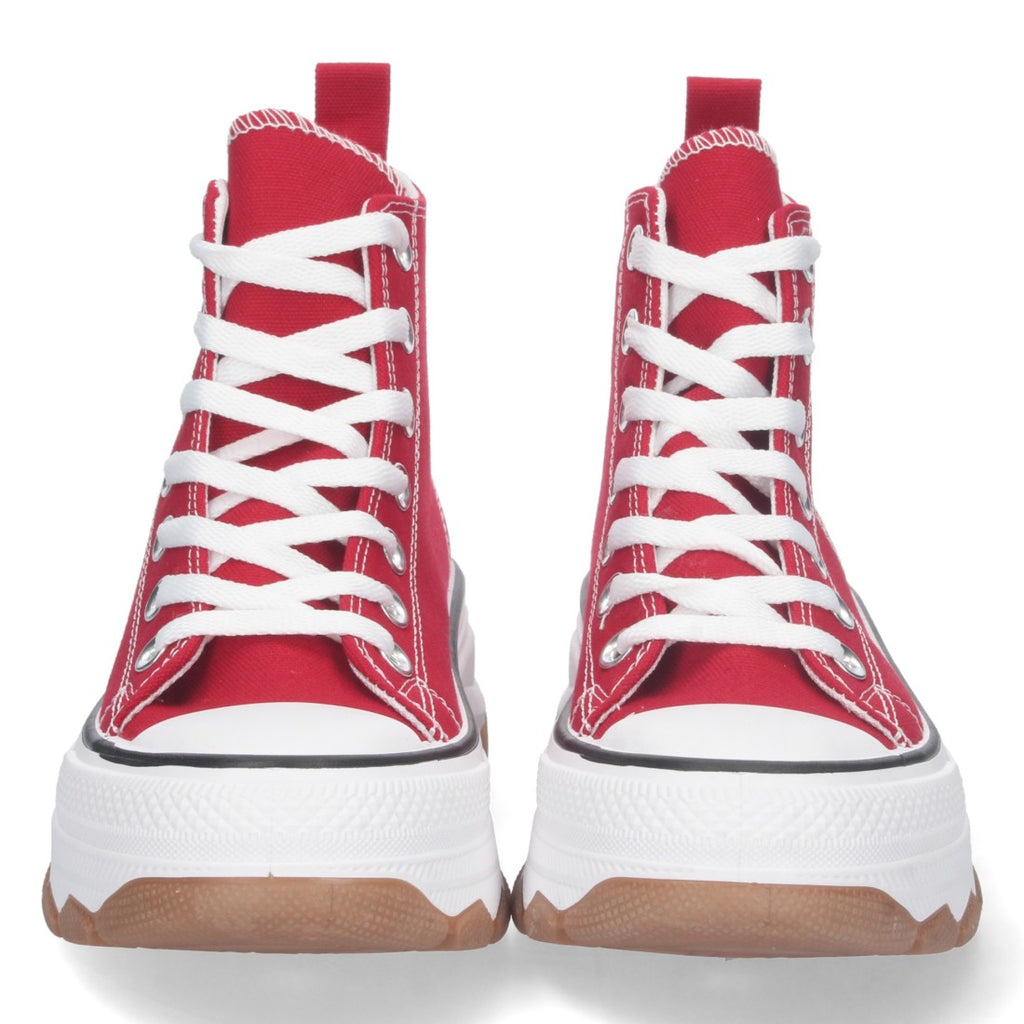 Sneaker Urbana Alta roja