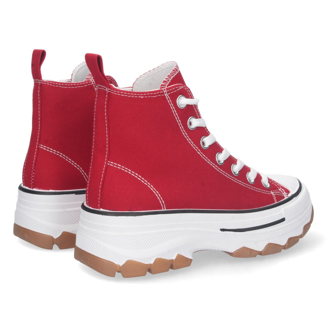 Sneaker Urbana Alta roja