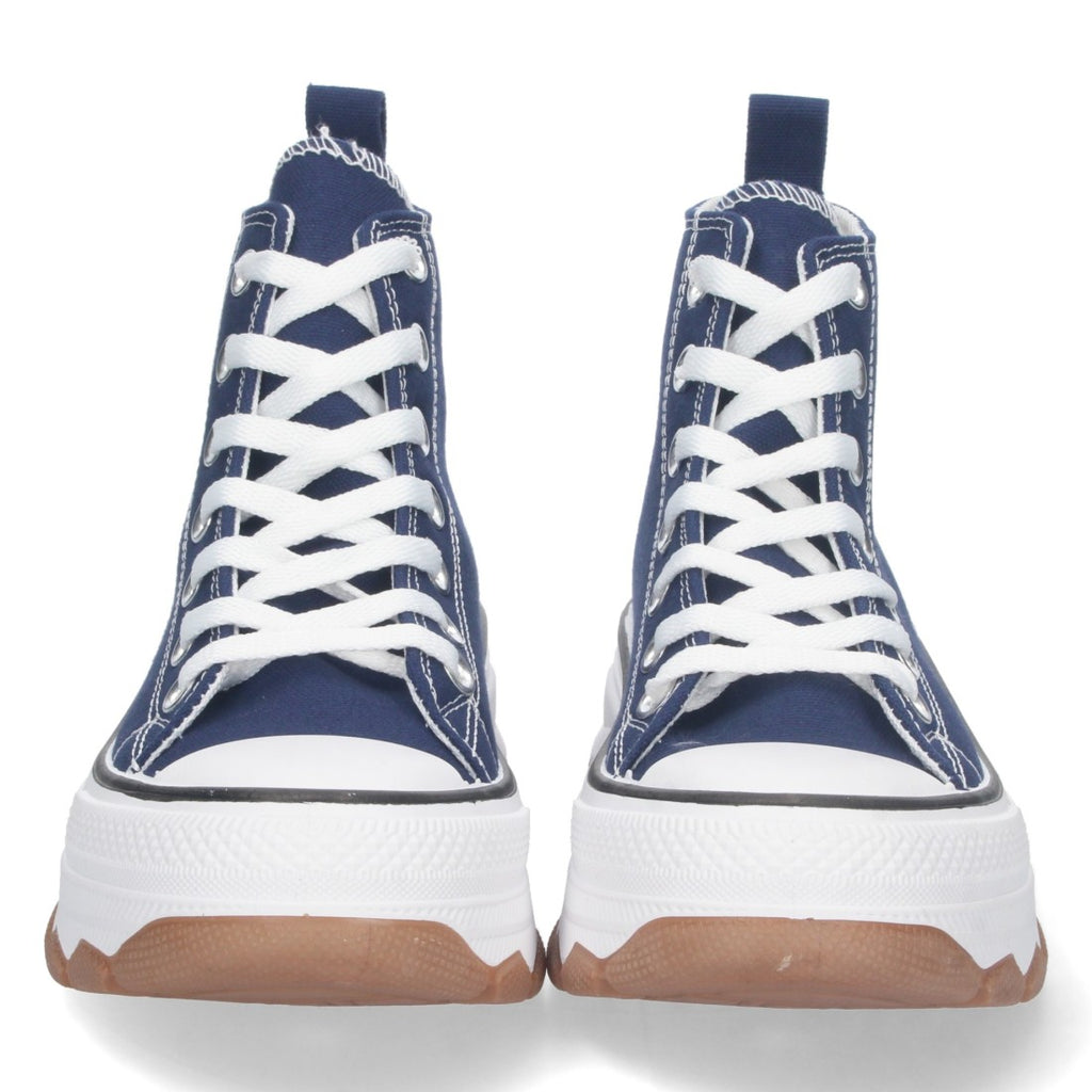 Sneaker Urbana Alta Azul Denim