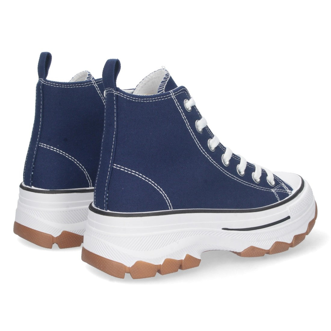 Sneaker Urbana Alta Azul Denim