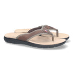Sandalia plana para Hombre, Comoda-Marron