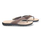Sandalia plana para Hombre, Comoda-Marron