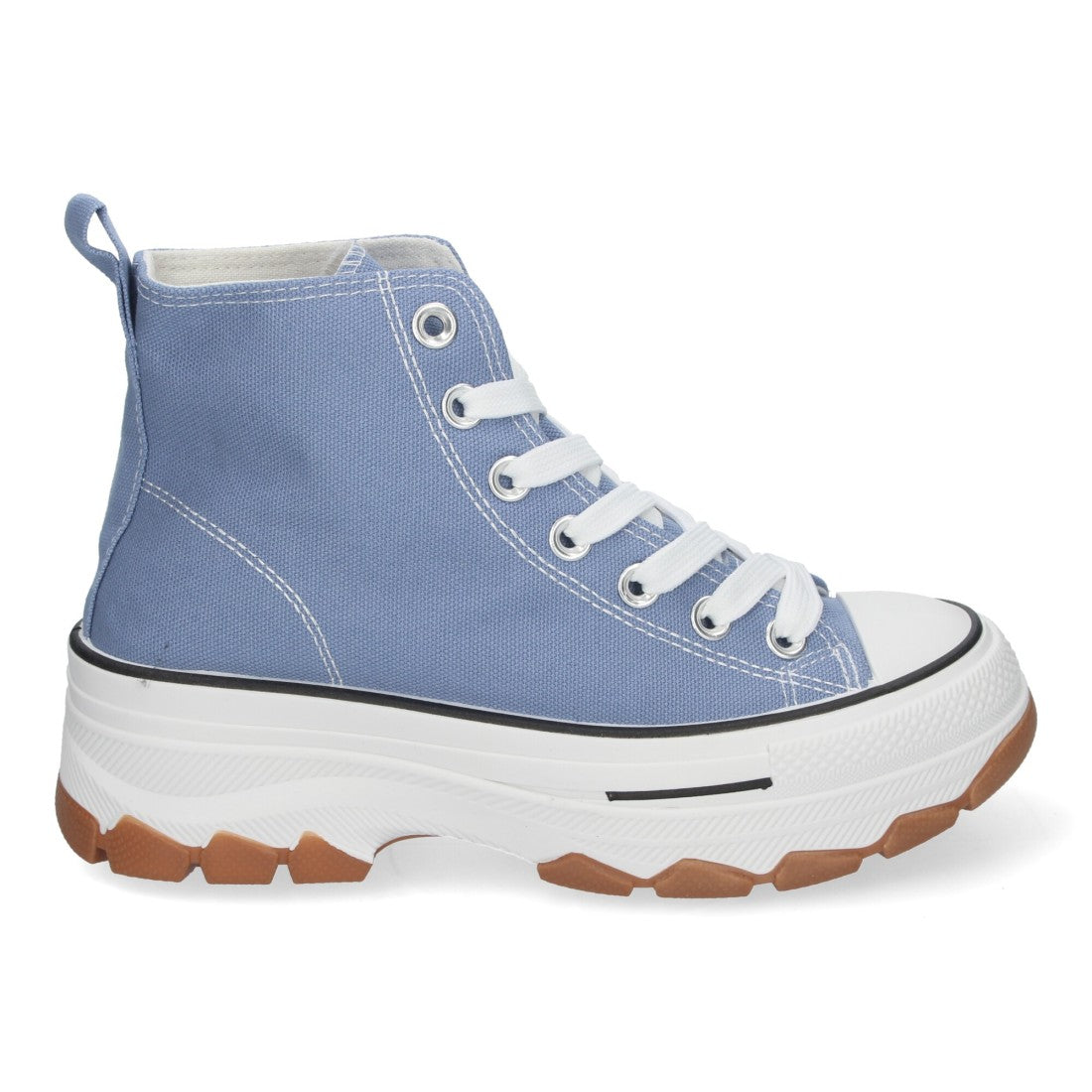 Sneaker Urbana Alta Azul Marino