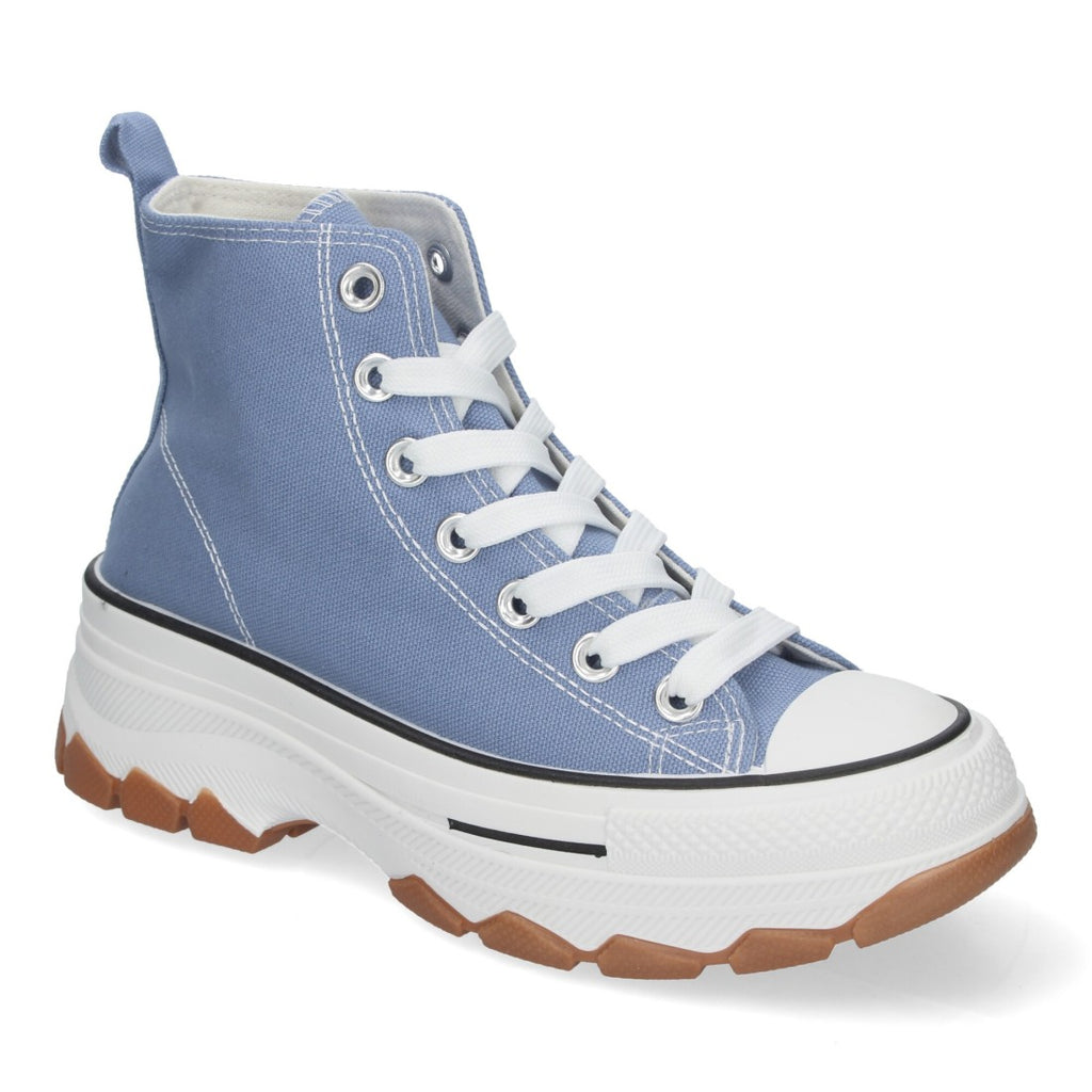 Sneaker Urbana Alta Azul Marino