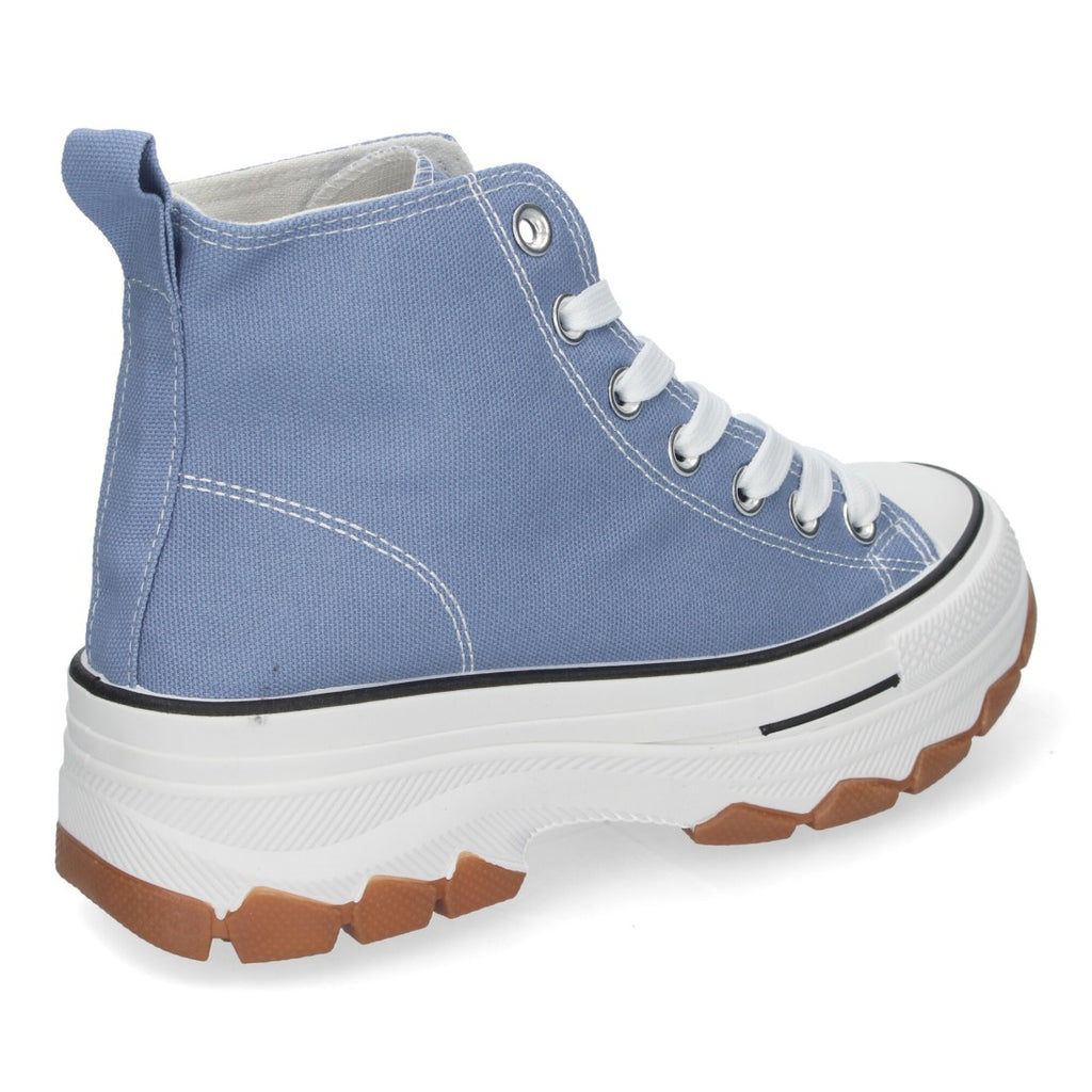 Sneaker Urbana Alta Azul Marino