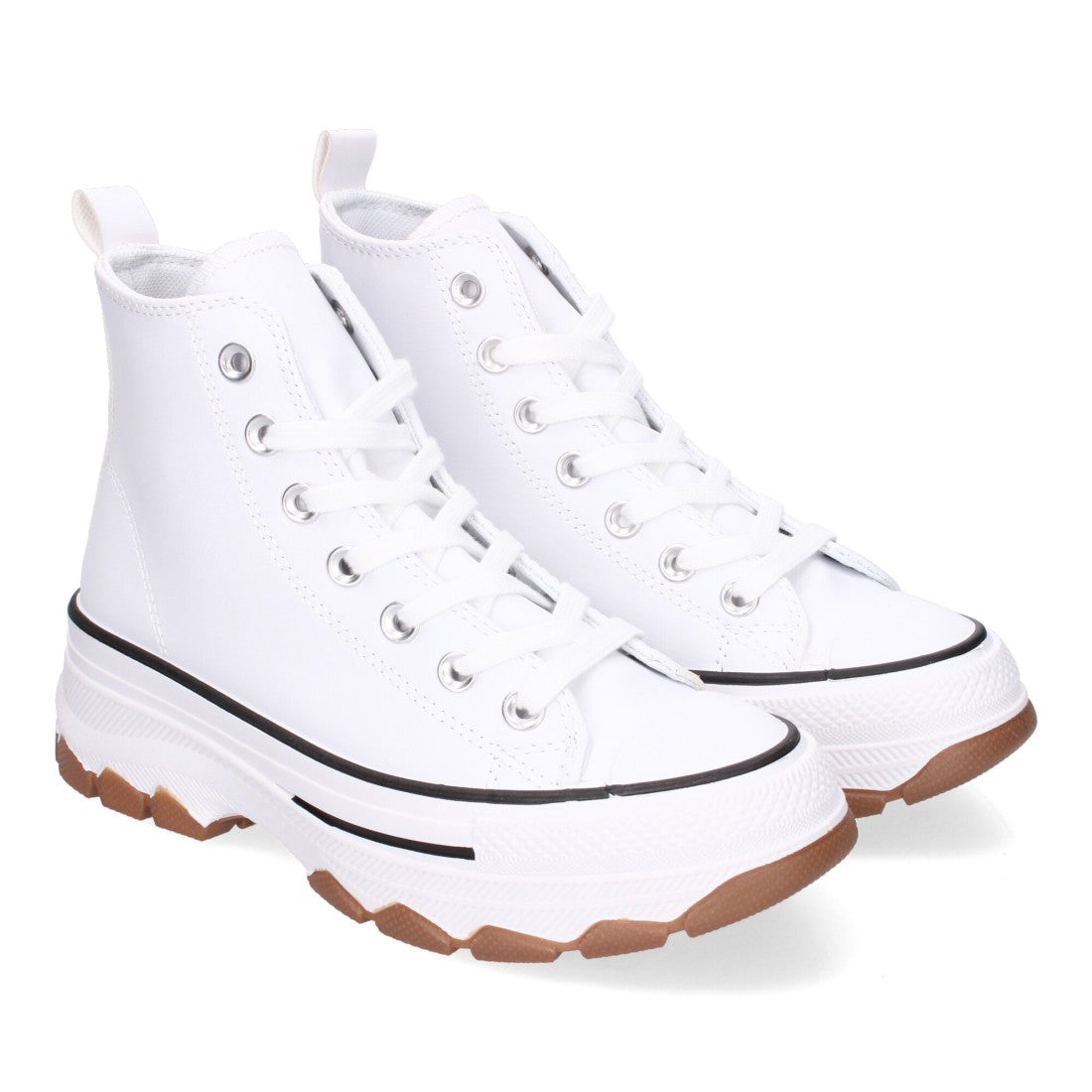 Sneaker Urbana Alta blanca