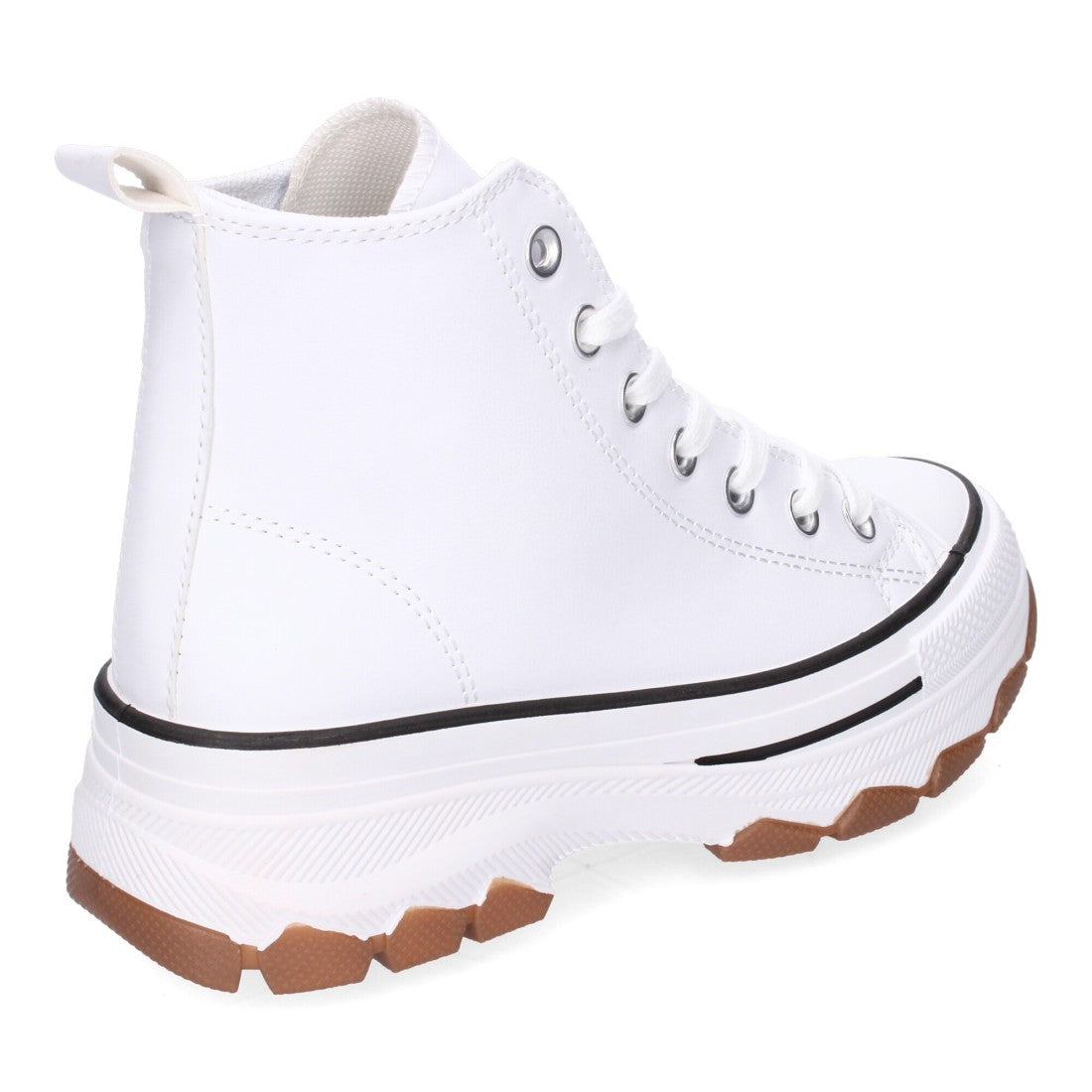 Sneaker Urbana Alta blanca