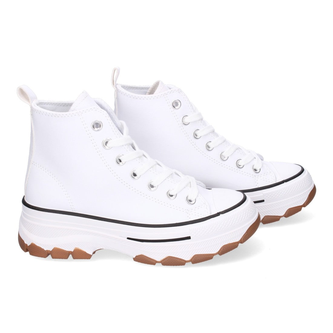 Sneaker Urbana Alta blanca