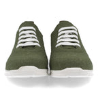 Zapatillas ecológicas de mujer resistentes al agua  -Verde