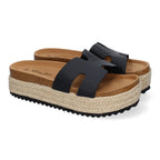 Sandalias Plataforma Bio-Negro