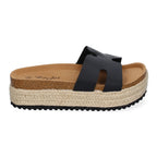 Sandalias Plataforma Bio-Negro