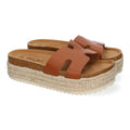 Sandalias Plataforma Bio -Taupe