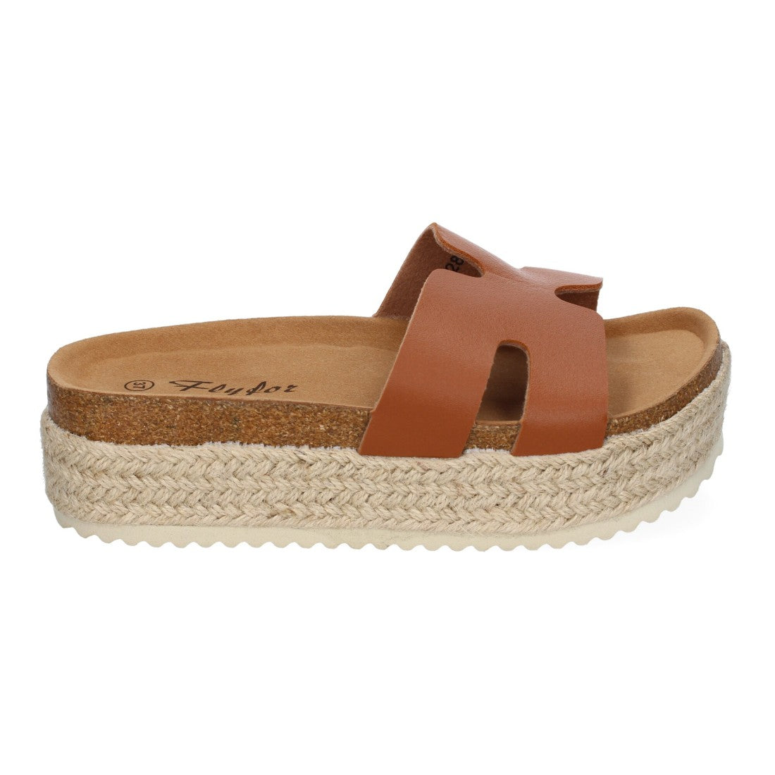 Sandalias Plataforma Bio -Taupe