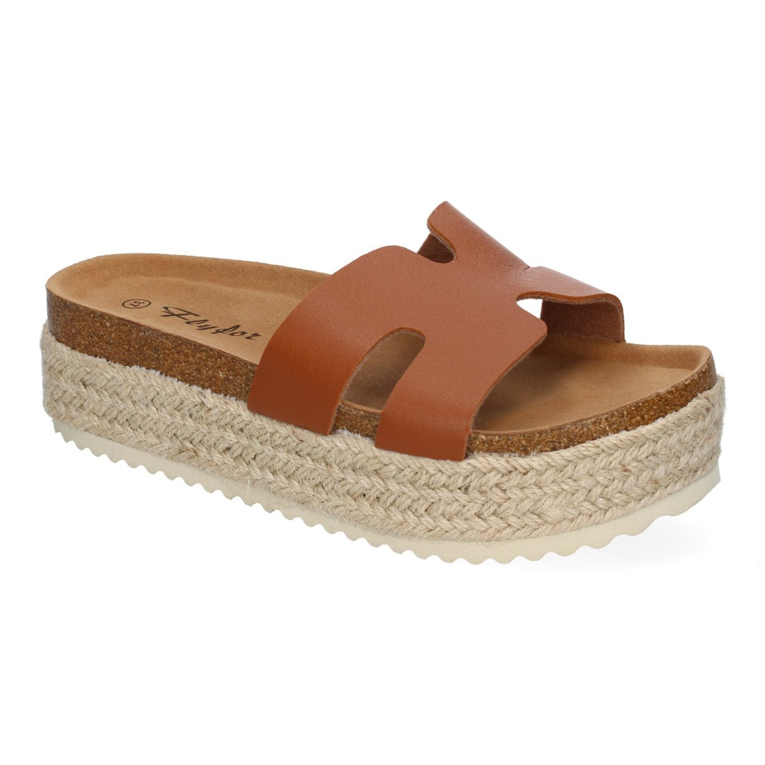 Sandalias Plataforma Bio -Taupe