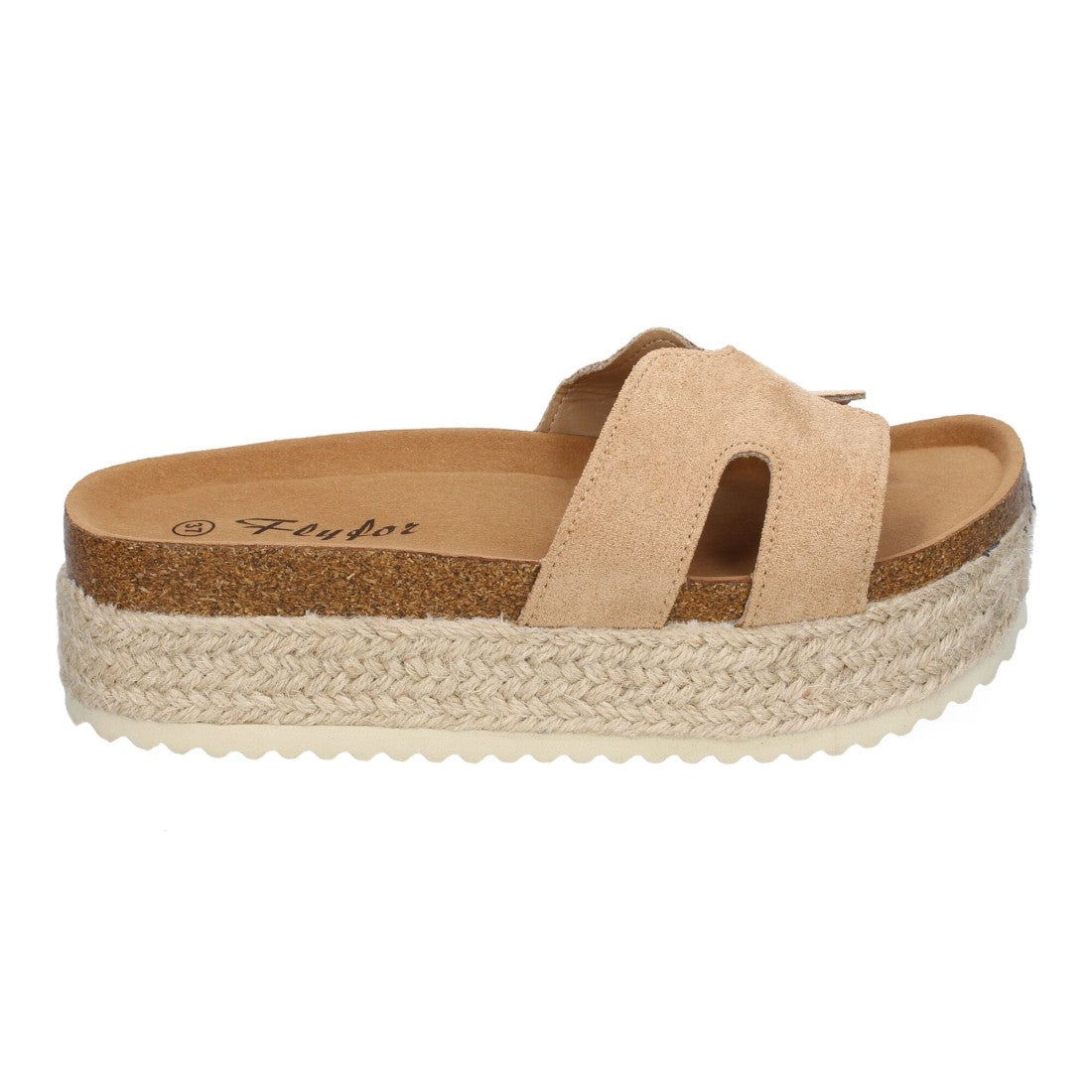 Sandalias Plataforma Bio -Kaki