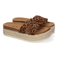 Sandalias Plataforma Bio -Leopardo