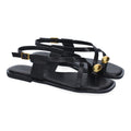 Sandalias Tiras Finas Mujer -TC-1U1- Negro