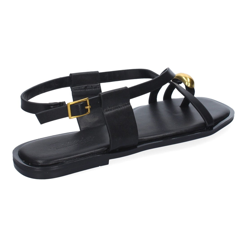 Sandalias Tiras Finas Mujer -TC-1U1- Negro