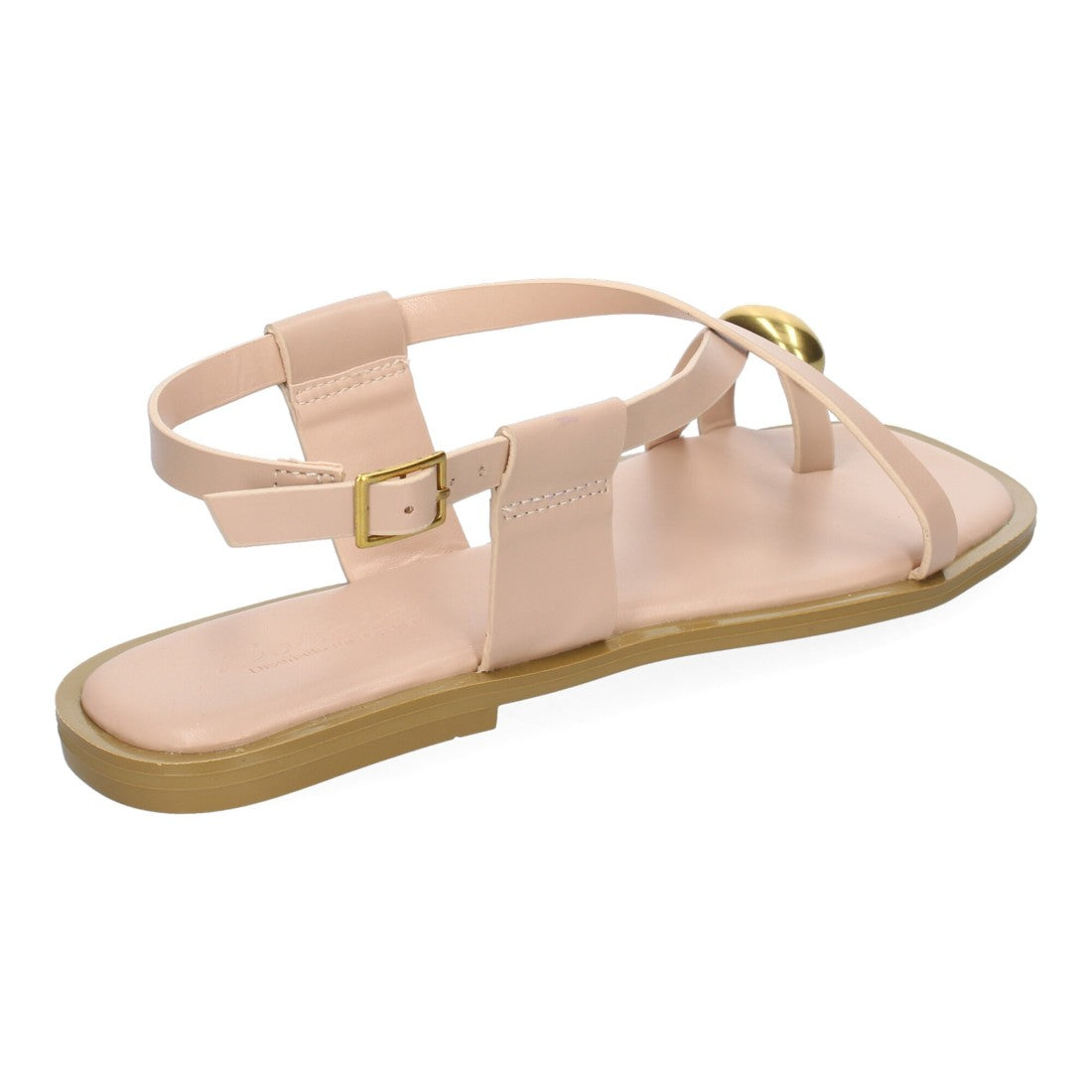 Sandalias Tiras Finas Mujer -Kaki