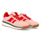 Zapatillas retro deportivas – estilo vintage y comodidad moderna -Rojo