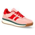 Zapatillas retro deportivas – estilo vintage y comodidad moderna -Rojo