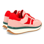 Zapatillas retro deportivas – estilo vintage y comodidad moderna -Rojo