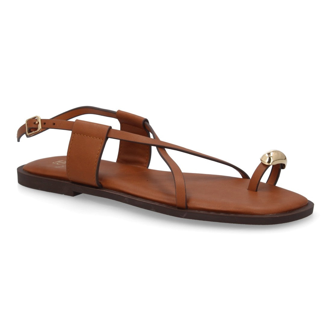 Sandalias Tiras Finas Mujer- TC-1U1-Cuero