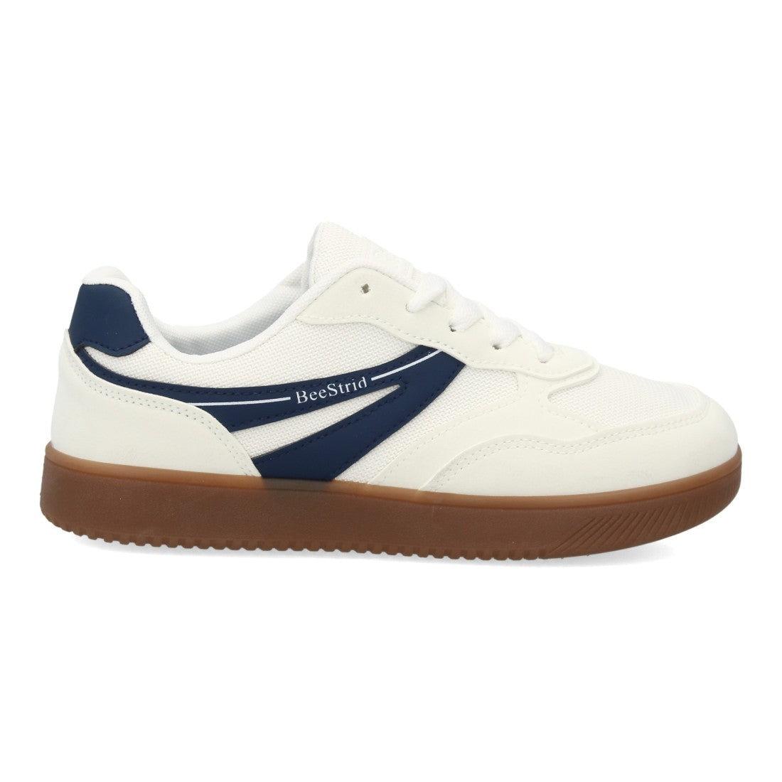 Zapatillas Barefoot de Mujer de Estilo Deportivo con Cordones -Blanco