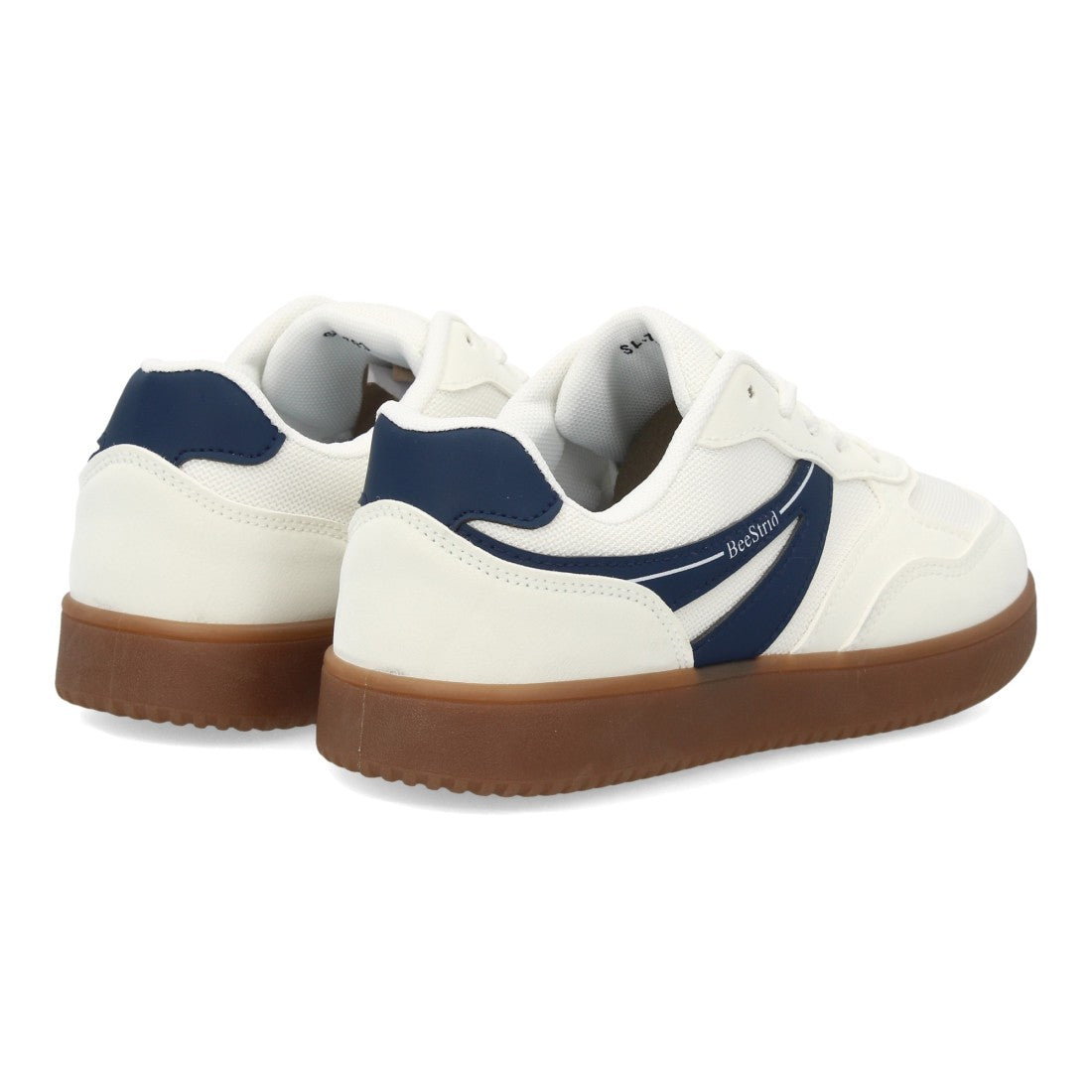 Zapatillas Barefoot de Mujer de Estilo Deportivo con Cordones -Blanco