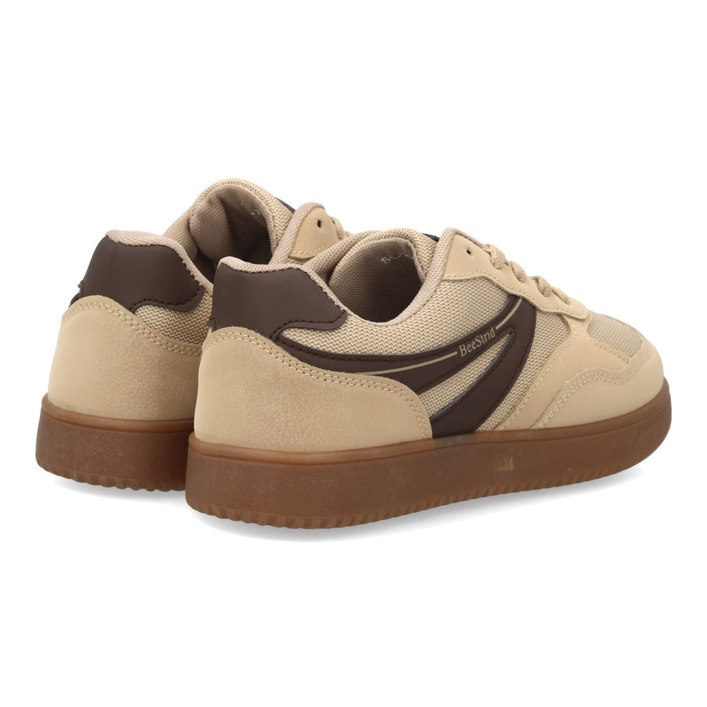 Zapatillas Barefoot de Mujer de Estilo Deportivo con Cordones -Kaki