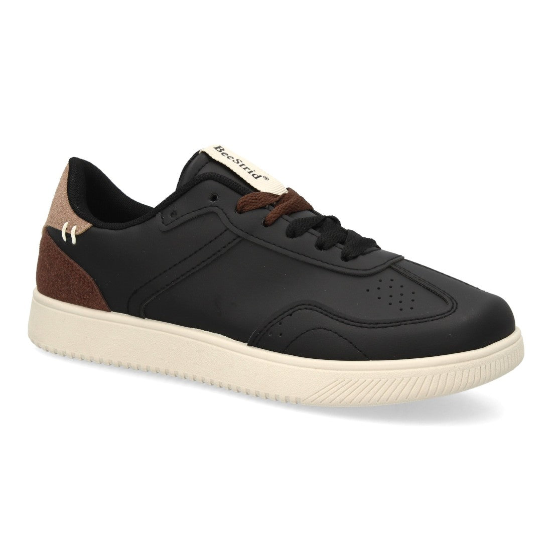 Zapatillas Barefoot de Mujer con Cordones y Suela Plana y Flexible -Negro