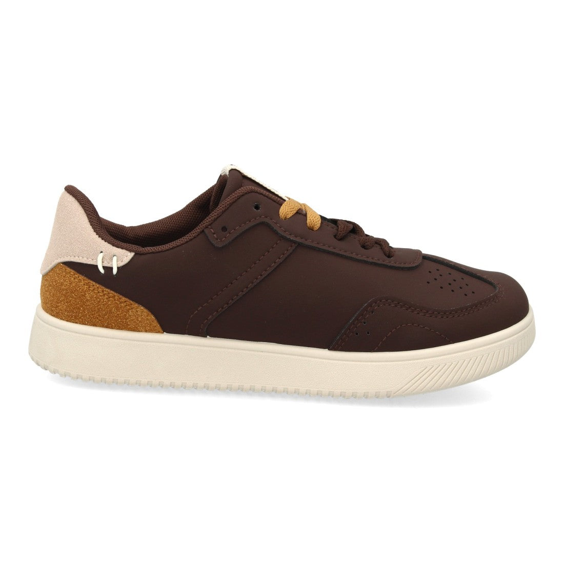Zapatillas Barefoot de Mujer con Cordones y Suela Plana y Flexible -Marron