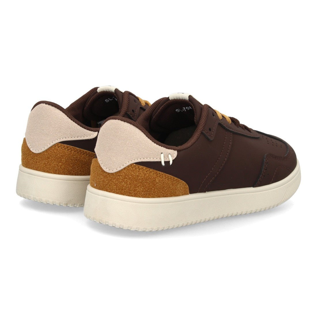 Zapatillas Barefoot de Mujer con Cordones y Suela Plana y Flexible -Marron