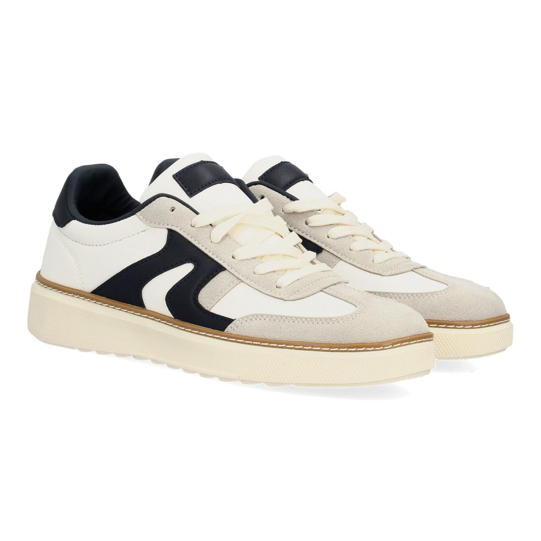 Zapatillas Barefoot de Hombre con Cordones y Suela Fina y Flexible -Blanco