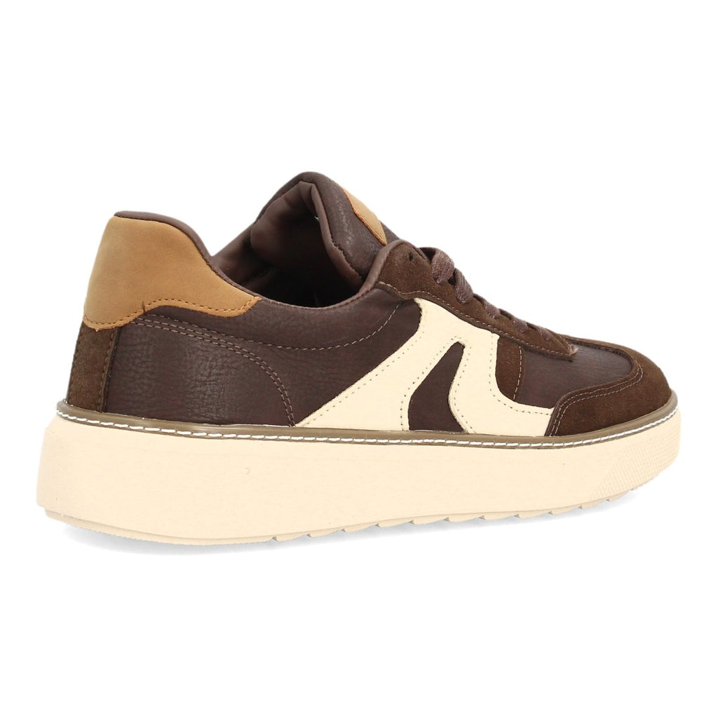 Zapatillas Barefoot de Hombre con Cordones y Suela Fina y Flexible -Marron