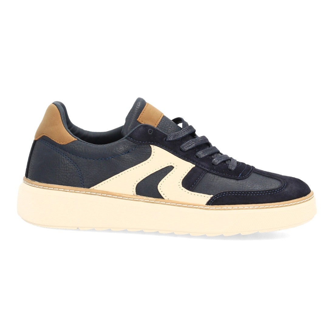 Zapatillas Barefoot de Hombre con Cordones y Suela Fina y Flexible -Marino