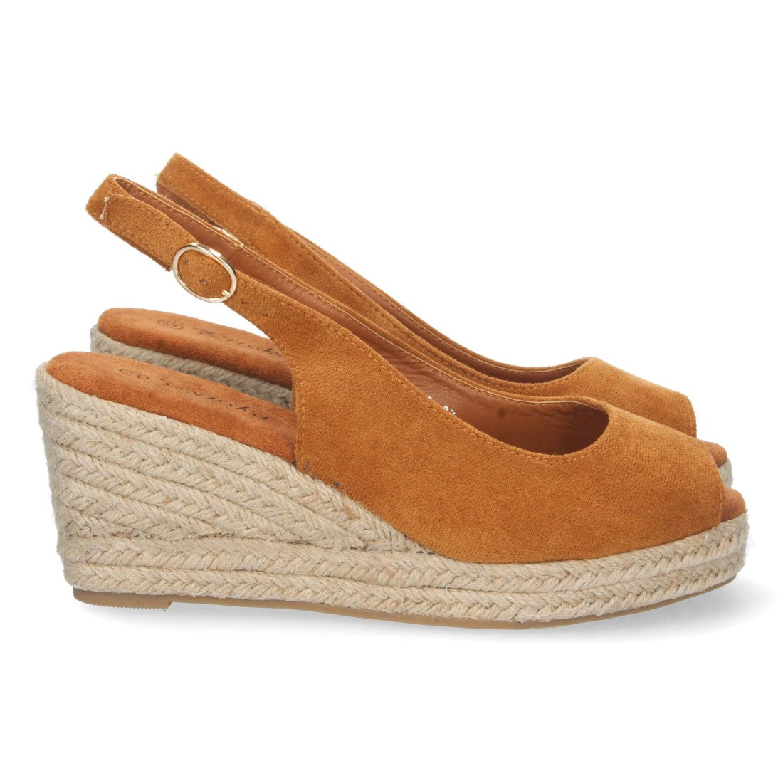 Sandalia de Cuña Camel para Mujer