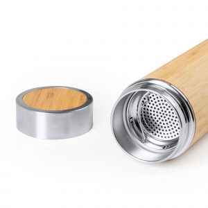 Termo  – Bambú & Acero (500 ml) - Kinata